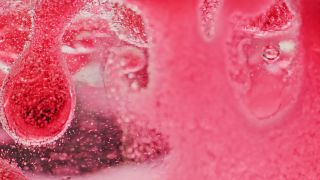 Link to Video | liquid, background, drop, vaccination, shuffling, water, multicolored, red, mixing, poison, derivative work, lava lamp, oil, Brause