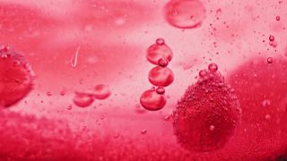 Link to Video | liquid, background, drop, vaccination, shuffling, water, multicolored, red, mixing, poison, derivative work, lava lamp, oil, Brause