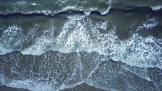 Link to Video | Gulf of Mexico, Texas, sea, color, 4K resolution, liquid water, United States of America, aerial shot, North America