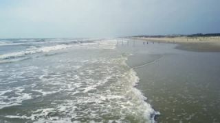 Link to Video | Gulf of Mexico, Texas, sea, wind wave, color, 4K resolution, liquid water, United States of America, wave, aerial shot, North America