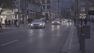 Link to Video | artificial light, Frankfurt am Main, light pollution, Germany, color, 4K resolution, 2020, city, central business district, evening