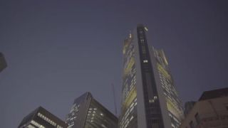 Link to Video | artificial light, Frankfurt am Main, light pollution, Germany, color, 4K resolution, 2020, city, central business district, evening