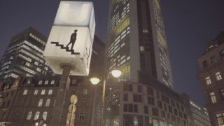 Link to Video | artificial light, Frankfurt am Main, light pollution, Germany, color, 4K resolution, 2020, city, central business district, evening