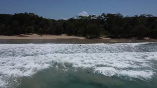 Link to Video | landscape, Red Frog Beach Island Resort, tourist destination, sea, Bocas del Toro Province, color, 2020, liquid water, Isla Bastimentos, tourism region, beach, 2K resolution, aerial shot, Caribbean, paid time off, Panama