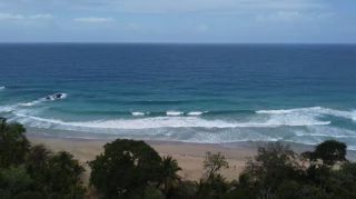 Link to Video | landscape, Red Frog Beach Island Resort, tourist destination, sea, Bocas del Toro Province, color, 2020, liquid water, Isla Bastimentos, tourism region, beach, 2K resolution, aerial shot, Caribbean, paid time off, Panama
