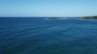 Link to Video | landscape, Red Frog Beach Island Resort, tourist destination, sea, Bocas del Toro Province, color, 2020, liquid water, Isla Bastimentos, tourism region, beach, 2K resolution, aerial shot, Caribbean, paid time off, Panama