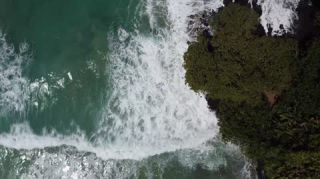 Link to Video | landscape, Red Frog Beach Island Resort, tourist destination, sea, Bocas del Toro Province, color, 2020, liquid water, Isla Bastimentos, tourism region, beach, 2K resolution, aerial shot, Caribbean, paid time off, Panama