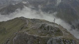 Link to Video | tourist destination, September, Silvretta Alps, Alps, leisure, Madrisella, color, Silvretta Montafon (Ski area), 4K resolution, 2020, liberty, tourism region, Vorarlberg, Austria, aerial shot, day