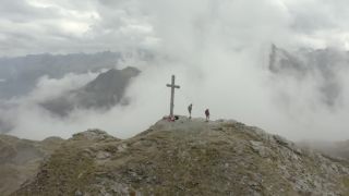 Link to Video | tourist destination, September, Silvretta Alps, Alps, leisure, Madrisella, color, Silvretta Montafon (Ski area), 4K resolution, 2020, liberty, tourism region, Vorarlberg, Austria, aerial shot, day