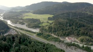 Link zum Video | Tourismusziel, September, Silvretta, Alpen, Freizeit, Madrisella, Farbe, Silvretta Montafon, 4K, 2020, Freiheit, Urlaubsregion, Vorarlberg, Österreich, Luftaufnahme, Tag