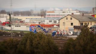 Link to Video | March, annual event, Rhineland-Palatinate, cheerfulness, tilt–shift photography, costume, Rosenmontag, Mainz, carnaval parade, Full High Definition, Germany, time-lapse photography, 2000, miniature faking, Diorama, March 6, special effects, Europe, carnival, Fastnacht, central business district, miniature effect