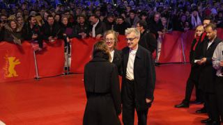 Link to Photo | February, annual event, photograph, Berlin International Film Festival, film industry, event, Germany, celebrity, color, film festival, February 15, opening ceremony, director, 2024, Wim Wenders, Berlin, evening, very important person
