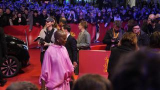 Link to Photo | February, annual event, photograph, Berlin International Film Festival, film industry, Florence Kasumba, event, Germany, celebrity, color, film festival, February 15, red carpet, opening ceremony, actor, Europe, 2024, Berlin, evening, very important person