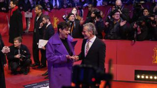 Link to Photo | February, annual event, photograph, Berlin International Film Festival, film industry, event, Germany, celebrity, color, film festival, February 15, opening ceremony, 2024, Berlin, evening, very important person