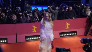 Link to Photo | television actor, February, annual event, photograph, Berlin International Film Festival, film industry, event, Germany, celebrity, actress, Lilith Stangenberg, color, film festival, February 15, red carpet, opening ceremony, Europe, 2024, Berlin, evening, very important person