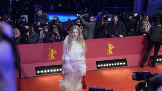 Link to Photo | television actor, February, annual event, photograph, Berlin International Film Festival, film industry, event, Germany, celebrity, actress, Lilith Stangenberg, color, film festival, February 15, red carpet, opening ceremony, Europe, 2024, Berlin, evening, very important person