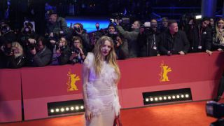 Link to Photo | television actor, February, annual event, photograph, Berlin International Film Festival, film industry, event, Germany, celebrity, actress, Lilith Stangenberg, color, film festival, February 15, red carpet, opening ceremony, Europe, 2024, Berlin, evening, very important person