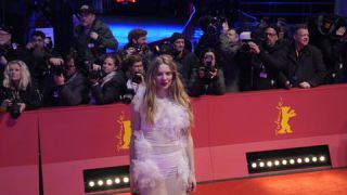 Link to Photo | television actor, February, annual event, photograph, Berlin International Film Festival, film industry, event, Germany, celebrity, actress, Lilith Stangenberg, color, film festival, February 15, red carpet, opening ceremony, Europe, 2024, Berlin, evening, very important person