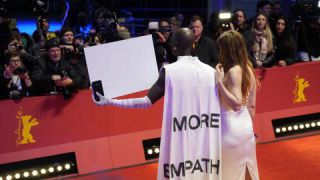 Link to Photo | February, annual event, photograph, Berlin International Film Festival, film industry, Papis Loveday, event, Germany, celebrity, color, film festival, February 15, red carpet, opening ceremony, model, 2024, Berlin, evening, very important person