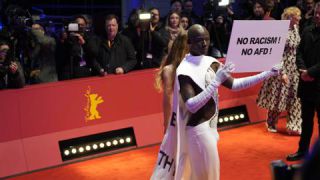 Link to Photo | February, annual event, photograph, Berlin International Film Festival, film industry, Papis Loveday, event, Germany, celebrity, color, film festival, February 15, red carpet, opening ceremony, model, 2024, Berlin, evening, very important person