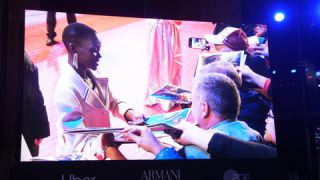 Link to Photo | February, annual event, photograph, Berlin International Film Festival, film industry, event, Germany, celebrity, actress, color, film festival, February 15, opening ceremony, Lupita Nyong'o, Europe, 2024, Berlin, evening, very important person