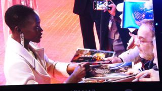 Link to Photo | February, annual event, photograph, Berlin International Film Festival, film industry, event, Germany, celebrity, actress, color, film festival, February 15, opening ceremony, Lupita Nyong'o, 2024, Berlin, evening, very important person