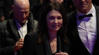 Link to Photo | February, annual event, photograph, Berlin International Film Festival, film industry, event, Germany, celebrity, actress, color, film festival, February 15, opening ceremony, Europe, 2024, Berlin, Iris Berben, evening, very important person
