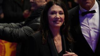 Link to Photo | February, annual event, photograph, Berlin International Film Festival, film industry, event, Germany, celebrity, actress, color, film festival, February 15, opening ceremony, Europe, 2024, Berlin, Iris Berben, evening, very important person