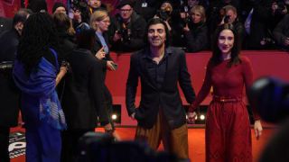 Link to Photo | February, annual event, photograph, Berlin International Film Festival, film industry, event, Germany, celebrity, color, film festival, February 15, opening ceremony, 2024, Berlin, evening, very important person