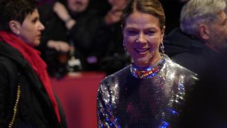 Link to Photo | television actor, February, annual event, photograph, Berlin International Film Festival, film industry, event, Germany, celebrity, actress, color, film festival, February 15, red carpet, opening ceremony, Europe, 2024, Berlin, Jessica Schwarz, evening, very important person