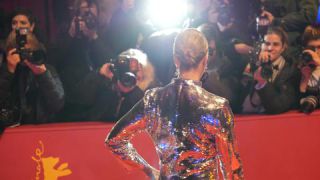 Link to Photo | television actor, February, annual event, photograph, Berlin International Film Festival, film industry, event, Germany, celebrity, actress, color, film festival, February 15, red carpet, opening ceremony, Europe, 2024, Berlin, Jessica Schwarz, evening, very important person