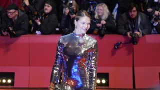Link to Photo | television actor, February, annual event, photograph, Berlin International Film Festival, film industry, event, Germany, celebrity, actress, color, film festival, February 15, red carpet, opening ceremony, Europe, 2024, Berlin, Jessica Schwarz, evening, very important person