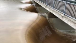 Link to Video | Eifel, Germany, high tide, amateur film, 2021, July 2021, flood