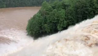 Link to Video | Eifel, Germany, high tide, amateur film, 2021, July 2021, flood