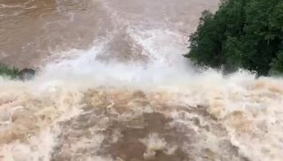 Link to Video | Eifel, Germany, high tide, amateur film, 2021, July 2021, flood