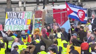 Link to Video | demonstration, protest, news, Agence France-Presse, rally