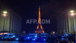 Link to Video | demonstration, February 7, protest, Agence France-Presse, rally
