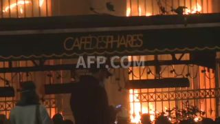 Link to Video | demonstration, February 7, protest, Agence France-Presse, rally