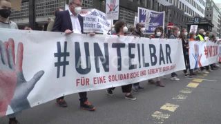 Link to Video | demonstration, February 9, protest, Agence France-Presse, rally