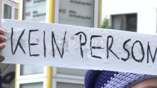 Link to Video | demonstration, February 17, protest, Agence France-Presse, rally