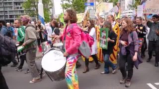 Link to Video | demonstration, February 19, protest, Agence France-Presse, rally