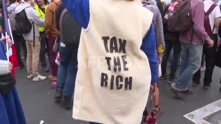 Link to Video | demonstration, February 19, protest, Agence France-Presse, rally