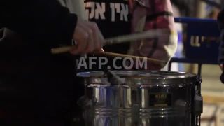 Link to Video | demonstration, February 19, protest, Agence France-Presse, rally
