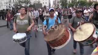 Link to Video | demonstration, February 19, protest, Agence France-Presse, rally