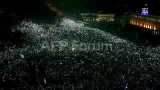 Link to Video | demonstration, February 21, protest, Agence France-Presse, rally