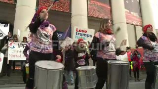 Link to Video | demonstration, February 21, protest, Agence France-Presse, rally