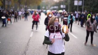 Link to Video | demonstration, February 21, protest, Agence France-Presse, rally