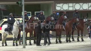 Link to Video | demonstration, February 24, protest, Agence France-Presse, rally