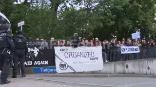 Link to Video | demonstration, March 9, protest, Agence France-Presse, rally, right-wing