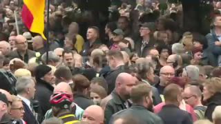 Link to Video | demonstration, March 9, protest, Agence France-Presse, rally, right-wing